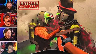 Lethal Company, Top Twitch Jumpscares Compilation Part 23 (Horror Games)