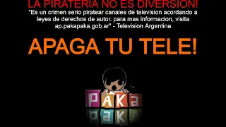 [FALSO] Pantalla Anti Pirateria De Pakapaka (Argentina, 2010-2014 o 2015 o 2016)