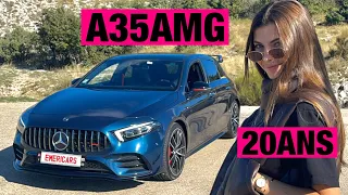 ELLE CONDUIT UNE A35AMG STAGE 1 À 20ANS (280km/h)!😈🥵Feat Maylie Martini