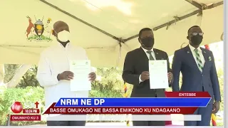 NRM ne DP - Basse omukago ne bassa emikono ku ndagaano