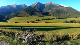 Okolo VysokýchTatier na bicykli.