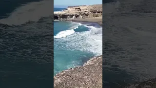 Faszination Ajuy auf Fuerteventura - wilder Strand für erfahrene Surfer #shorts