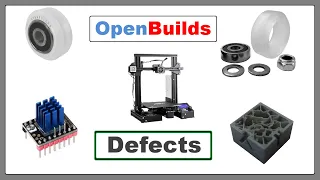 Ролики Openbuilds для 3д Принтера, дефект печати НедоЭкструзия  c  драйверами TMC2208