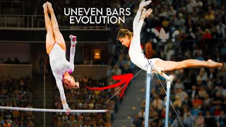 The Evolution of The Uneven Bars | 1930-2022 Gymnastics Compilation!