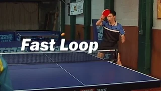 How to Play a Forehand Fast Loop Kill in Table Tennis