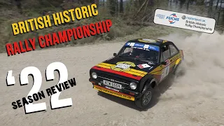 British Historic Rally Championship 2022 Season Review