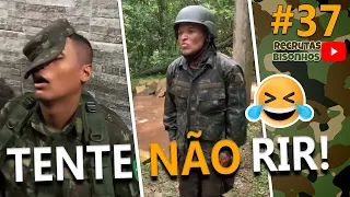 TENTE NÃO RIR - Recrutas Bisonhos do Exercito Brasileiro #37 - Melhores Memes e Vídeos Engraçados