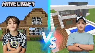 ABİMLE MİNECRAFT ' TA EV YAPMA YARIŞMASI YAPTIK !! (ÖDÜLLÜ)