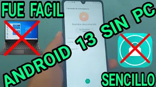 Sin Pc android 13 😱 2023 😱 Quitar Patron O Contraseña Olvidada 😱 Formatear samsung android 13