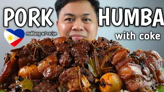 PORK HUMBA WITH COKE | INDOOR COOKING | MUKBANG PHILIPPINES | COOKBANG