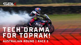 DISASTER for Razgatlioglu in Race 2 💥 | 2024 #AustralianWorldSBK 🇦🇺