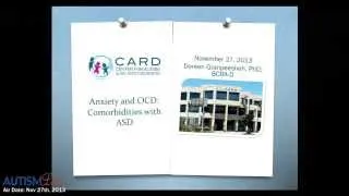 Ask Dr. Doreen -  Anxiety and OCD: Comorbidities with ASD - Part 1