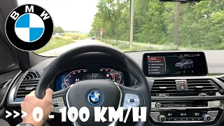 BMW iX3 | Beschleunigung 0-100 km/h | Full Electric Car | Acceleration | POV Drive