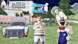 ICE SCREAM 7 FRIENDS : LIS FINAL ESCAPE ENDING SCENE | ICE SCREAM 7 FANMADE