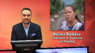 01 19 15 Norma Romero, Las Patronas. Ayuda a Inmigrantes.