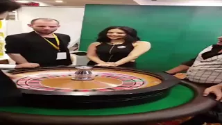 Sunny Leone playing Roulette in Casino - Sunny Leone as a Lady Luck Dealer - Casino Royale