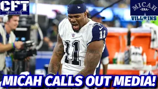 Micah Parsons calls out the Media’s COWBOYS hate! They want Villains….Then let’s be VILLAINS!