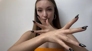 ASMR | HYPNOTIC HAND MOVEMENTS with mouth sounds