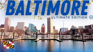 Пішохідна екскурсія ASMR Baltimore Inner Harbor 2023 (4K / 360 аудіо / субтитри)