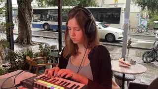 Rainy Tel Aviv Ableton loop performance with Novation Launchkey Mini MK3