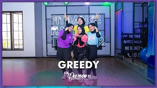 Tate McRae - greedy (STEP TOUCH) || FITDANCE ID | DANCE VIDEO (Choreography)