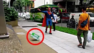 SUPERMAN INVISIBLE FORCE PRANK