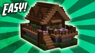 Minecraft: How To Build A Survival Starter House Tutorial (#8)