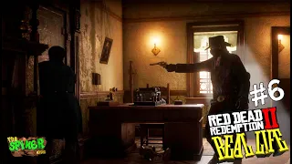 RDR 2 Real Life!!! Реальная жизнь Артура Моргана на диком западе.! "Двойное ограбление"#6