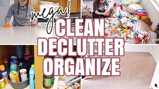 MEGA CLEANING, DECLUTTERING AND ORGANIZING MOTIVATION/TIME LAPSE SPEED CLEANING/CLEAN WITH ME 2020
