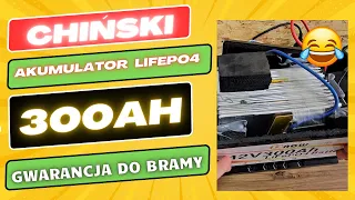 Akumulator LiFePO4 300Ah z Chin. GNIOT i Zmarnowana kasa! S5E021