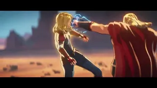 what if ep7 Thor Vs captain Marvel