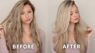 HOW TO: BLOWOUT YOUR HAIR AT HOME 🌸  Blowdrying tips + tricks