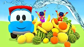 Sing with Leo! Fruit song for kids: Happy Fruit Learning Nursery Rhymes | @SongsforKidsEN