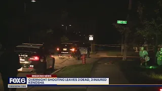 Overnight shooting leaves 3 dead, 2 wounded in Kenosha | FOX6 News Milwaukee