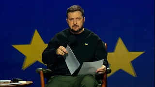 Президент України Володимир Зеленський провів підсумкову прес-конференцію у Києві