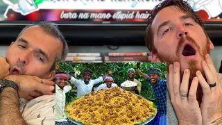 MUTTON BIRYANI | Layered Mutton Biryani Recipe | Village Cooking Channel REACTION!!