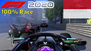 F1 2020 - Let's Make Hamilton 7x World Champion #7: 100% Race Monaco