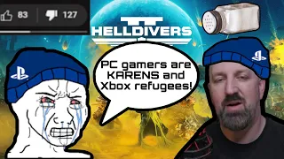 PlayStation Fanboy Xvault Gaming Calls PC Gamers KARENS Over The Helldivers 2 Situation