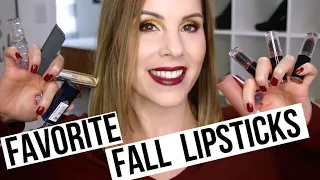 Favorite Fall Lipsticks 2019 | Mostly Drugstore