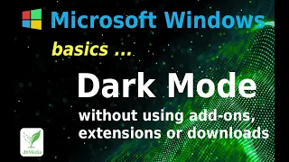 Windows Dark Mode - How to invert or darken colors in Windows