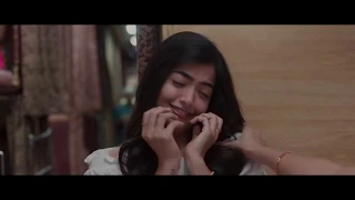 Rashmika Mandanna cute expressions in train  WhatsApp status