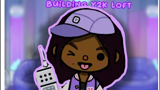 Building the Y2K Loft! 🤍💜 ||*with voice*||