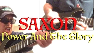 SAXON -  Power And The Glory ✬ Guitar Cover ✬ Complete