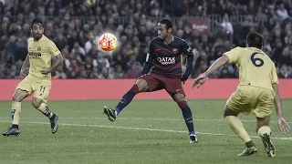 GOL ANTOLÓGICO DE NEYMAR - Barcelona x Villarreal (08/11/2015)