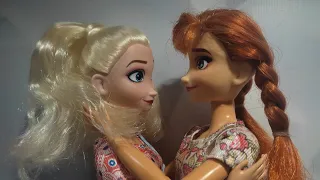 ХОЛОД всегда БЫЛ мне по ДУШЕ❄ Распаковка, обзор и гибридизация куклы Эльзы Хасбро (Elsa Hasbro)