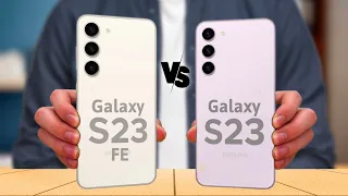 Samsung Galaxy S23 FE vs Samsung Galaxy S23