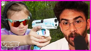 The Gunslinging 10-Year-Old Blowing Up the Internet | HasanAbi Reacts to VICE