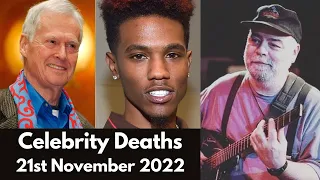 4 Big Stars Died Today 21st November 2022 / Notable Death / Celebrities RIP Today / Actors RIP Today
