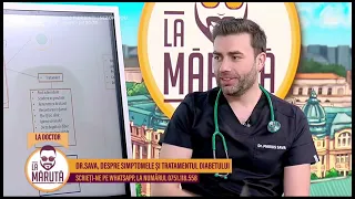 12% din români au diabet | Dr. Sava, despre simptomele și tratamentul diabetului