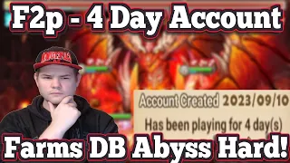 [2023 Beginner Guide] DB Abyss Hard - Lowest Rune Requirement! SFA Ep 5 - Summoners War